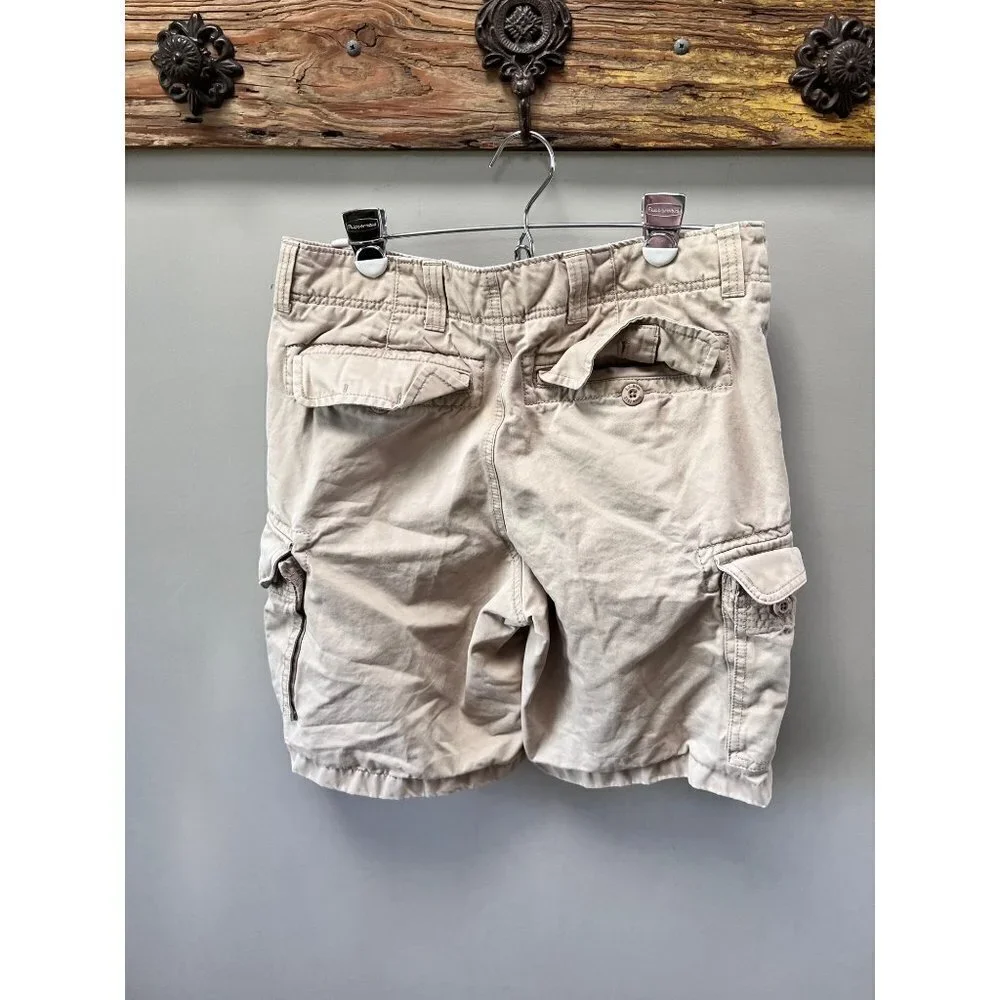 L. L. Bean‎ Khaki Cargo Shorts- Size 31